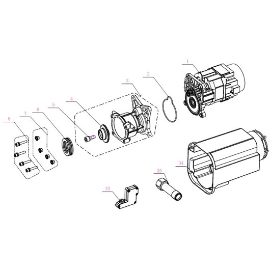 Электродвигатель Champion HP3180